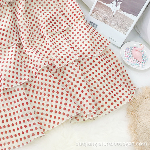 Casual Dresses Women/Girl Little Point Chiffon Skirt